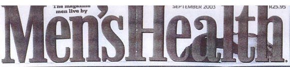 Men’s Health masthead